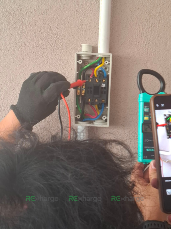 RExharge Tesla Wall Charger Installation