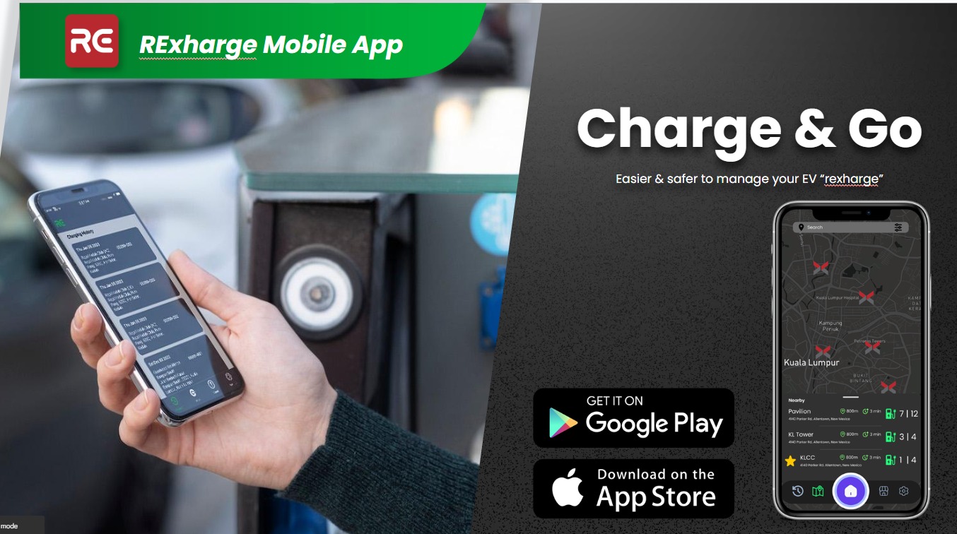 Rexharge Mobile App iOS Android