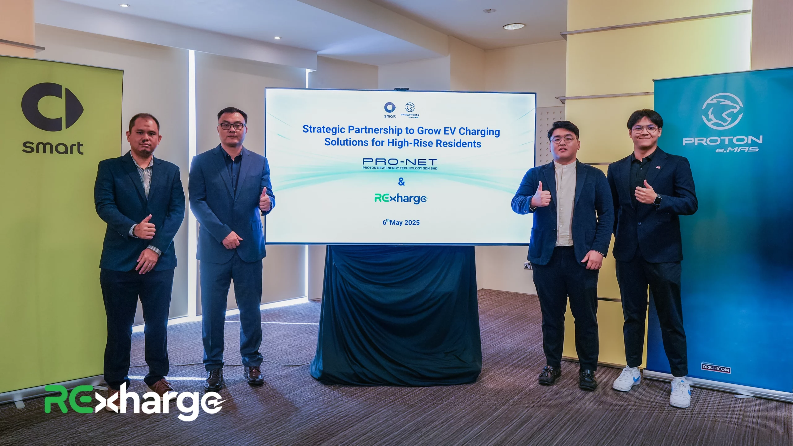 RExharge partners with PRO-NET to nurture high-rise EV charging solutions